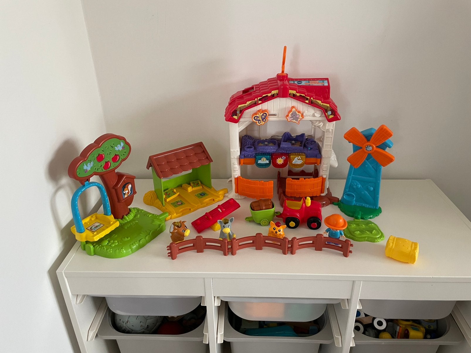 VTech ZoefZoef Dieren Vrolijke Dierenboerderij 1-5 Jaar Goed, Ophalen, Gebruikt