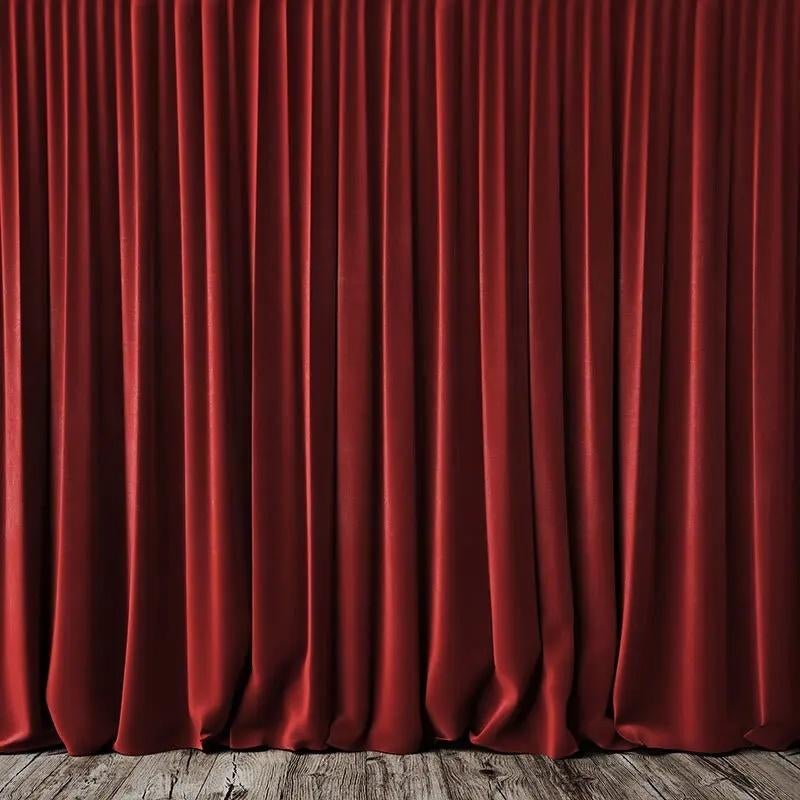 NIEUWE THEATERDOEK VLAMWEREND ROOD 3M BREED, 2 M HOOG, Ophalen of Verzenden, Nieuw, Licht, Geluidgestuurd