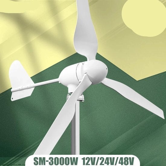 Horizontale Windturbine – Windgenerator – Duurzame Energie, Corvance B.V., Verzenden, Nieuw, Corvancebol@gmail.com