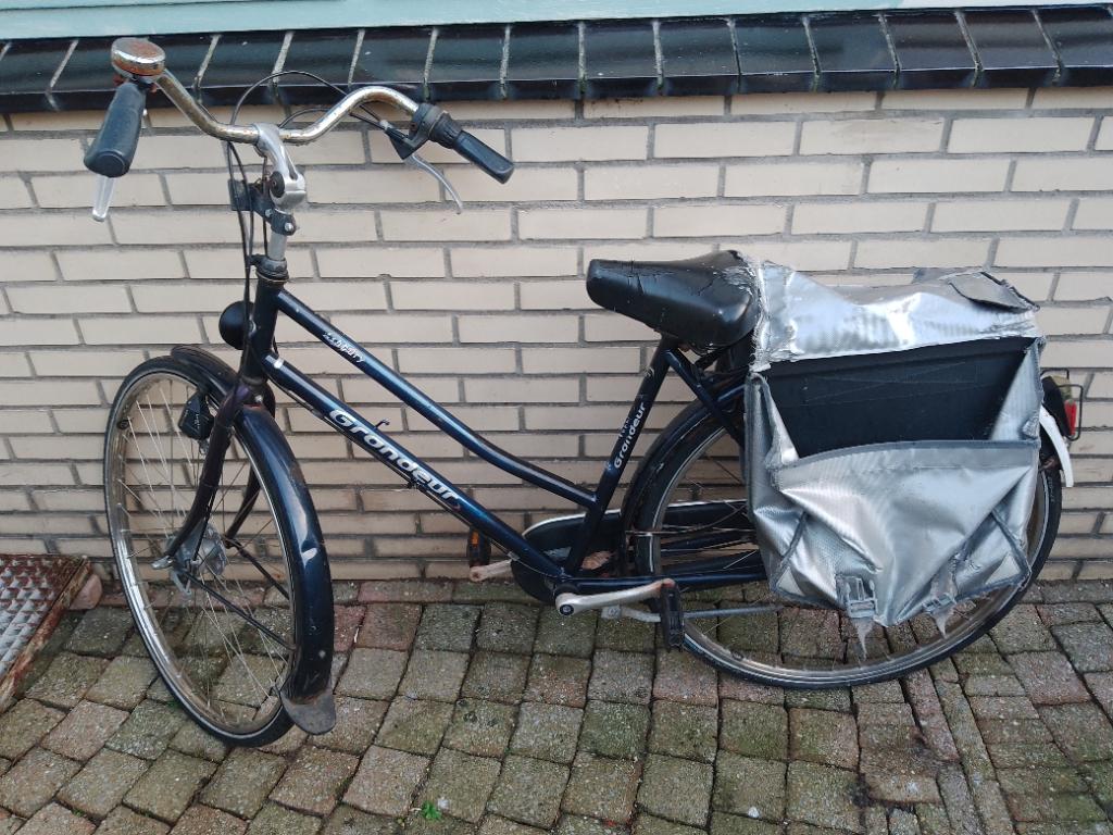 Fiets opkappertje, Gebruikt, 56 cm of meer, Schijfrem, Ophalen