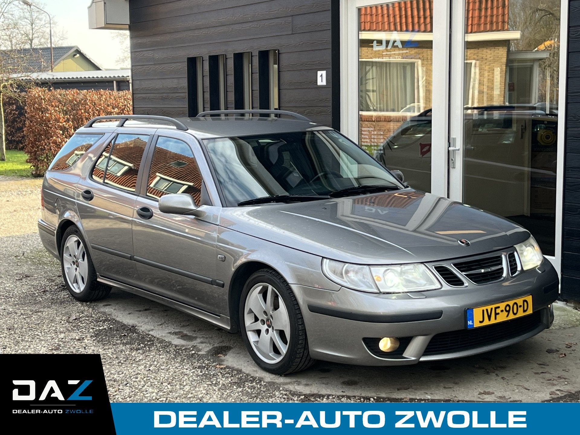 Saab 9-5 Estate 2.0t Vector Ecc/Audio/Pdc/Lm/Youngtimer!, Auto's, Voorwielaandrijving, Zwart, 4 cilinders, 150 pk