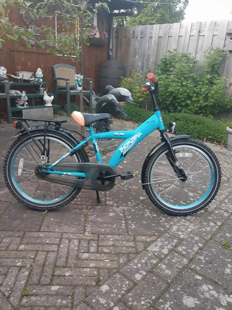 Volare kinderfiets met terugtraprem en batterijverlichting, Terugtraprem, 16 tot 20 inch, Gebruikt, Volare