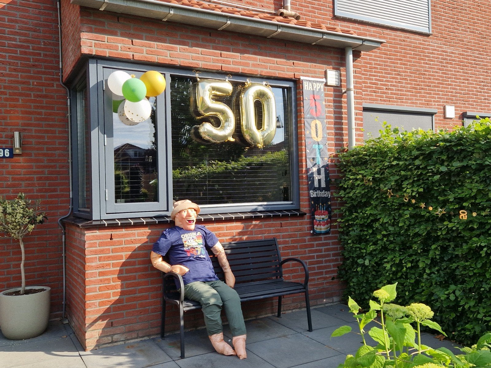 Abraham pop 50 jaar - Feestversiering, Ophalen of Verzenden, Abraham of Sarah