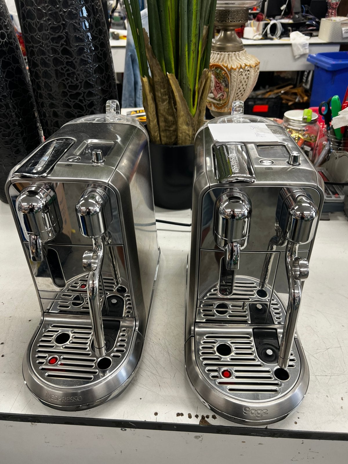 2 x nespresso met defecten (voor onderdelen)), Gebruikt, Nespresso, Espresso apparaat, Nespresso