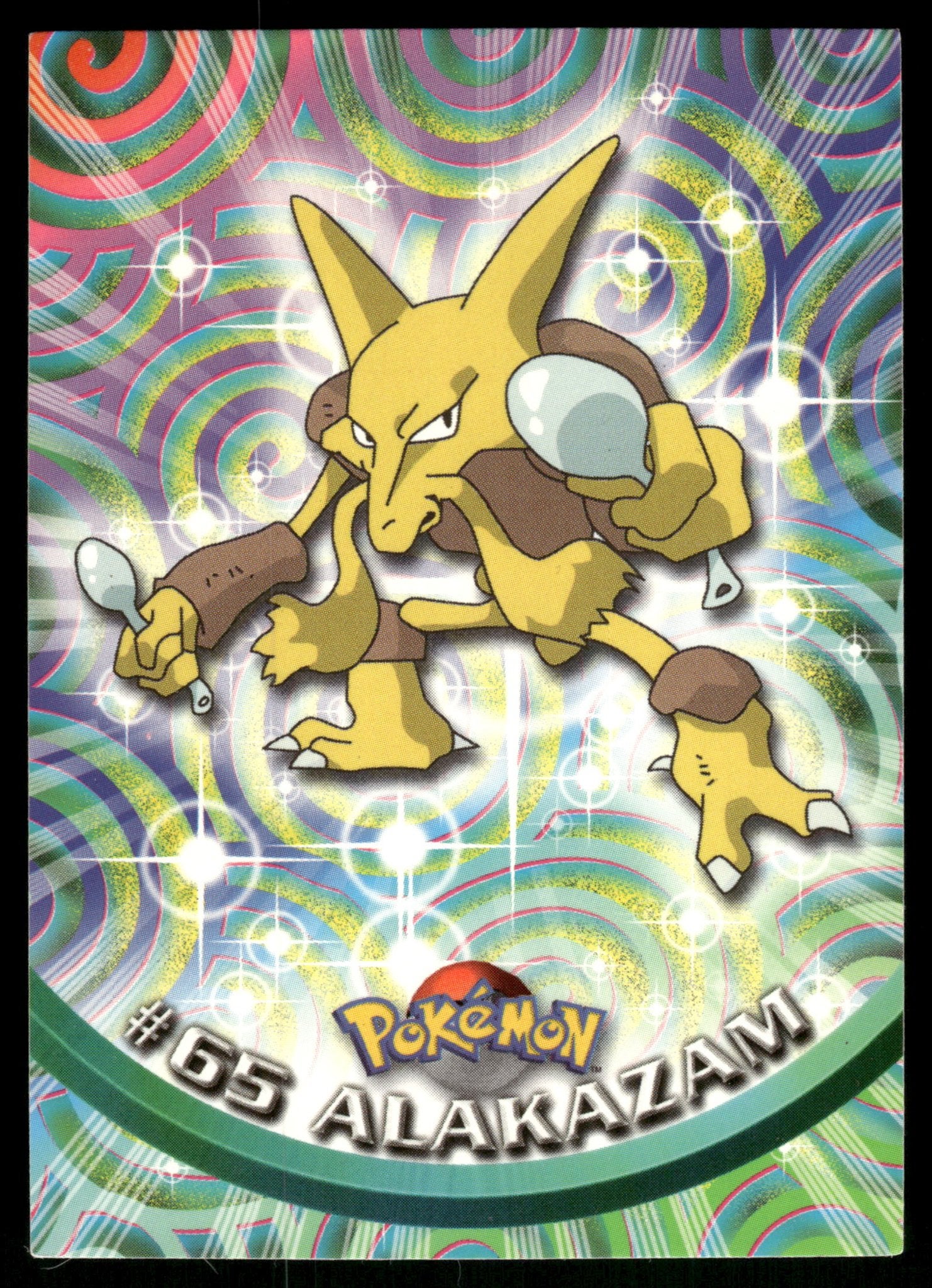 Alakazam 65/144 - Topps Series 1 (NM), Verzenden, Gebruikt