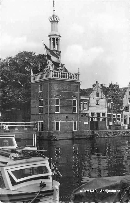 300-373-037 Alkmaar Accijnstoren, Verzenden, Voor 1920, Noord-Holland