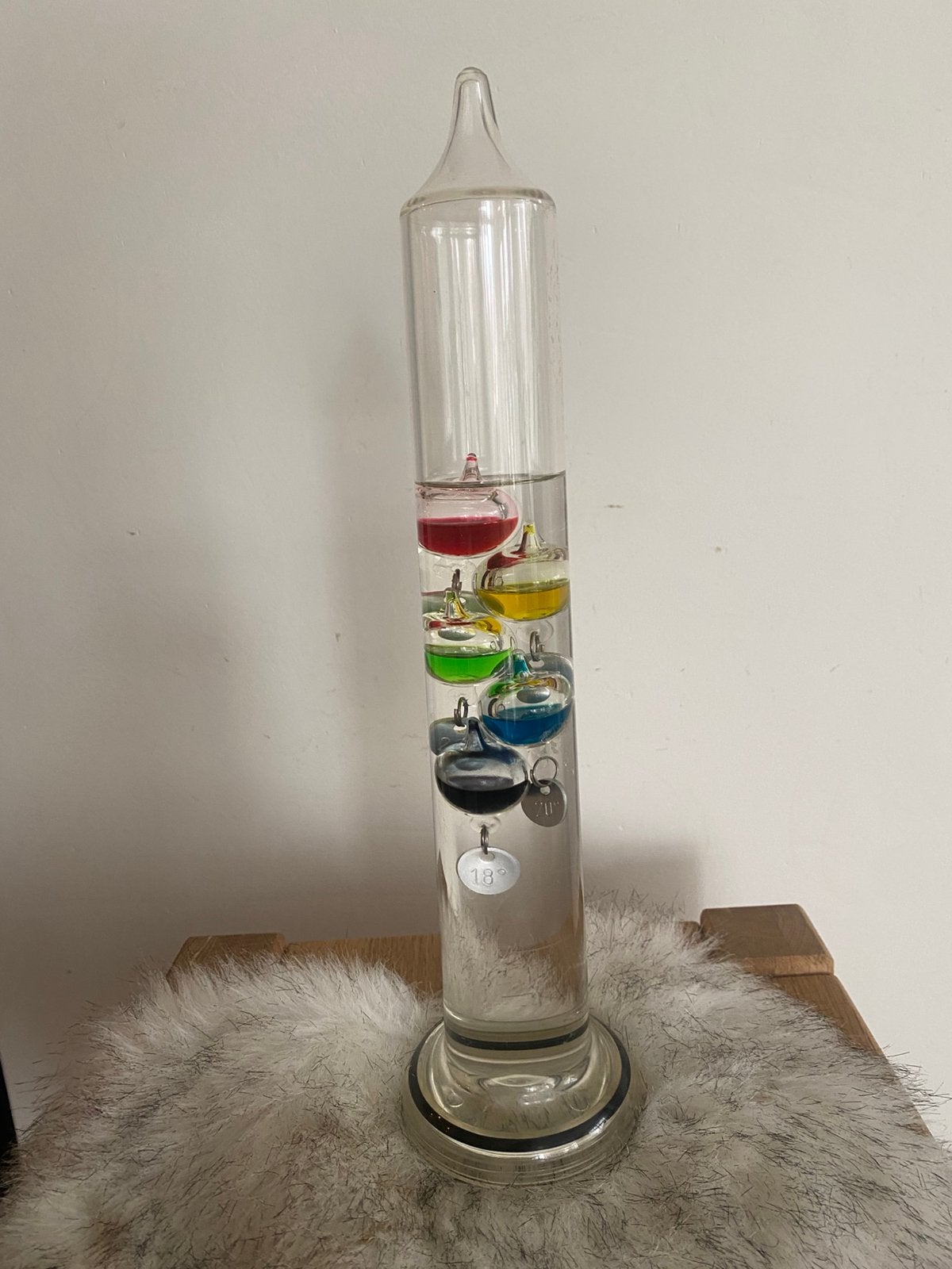 Prachtige vintage Galileo themometer, Audio, Tv en Foto, Weerstations en Barometers, Ophalen of Verzenden, Zo goed als nieuw