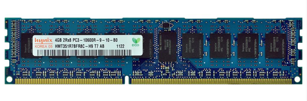 4GB 2Rx8 PC3-10600R DDR3-1333 ECC, Hynix HMT351R7BFR8C-H9, SK Hynix NAND Product Solutions Netherlands, Global_newsroom@skhynix.com