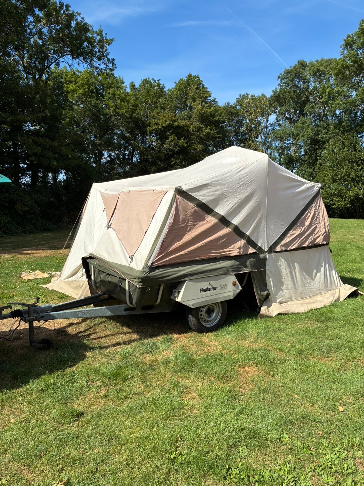 Tent + trailer.  holtcamper astro, Ophalen, Gebruikt, Tot en met 4
