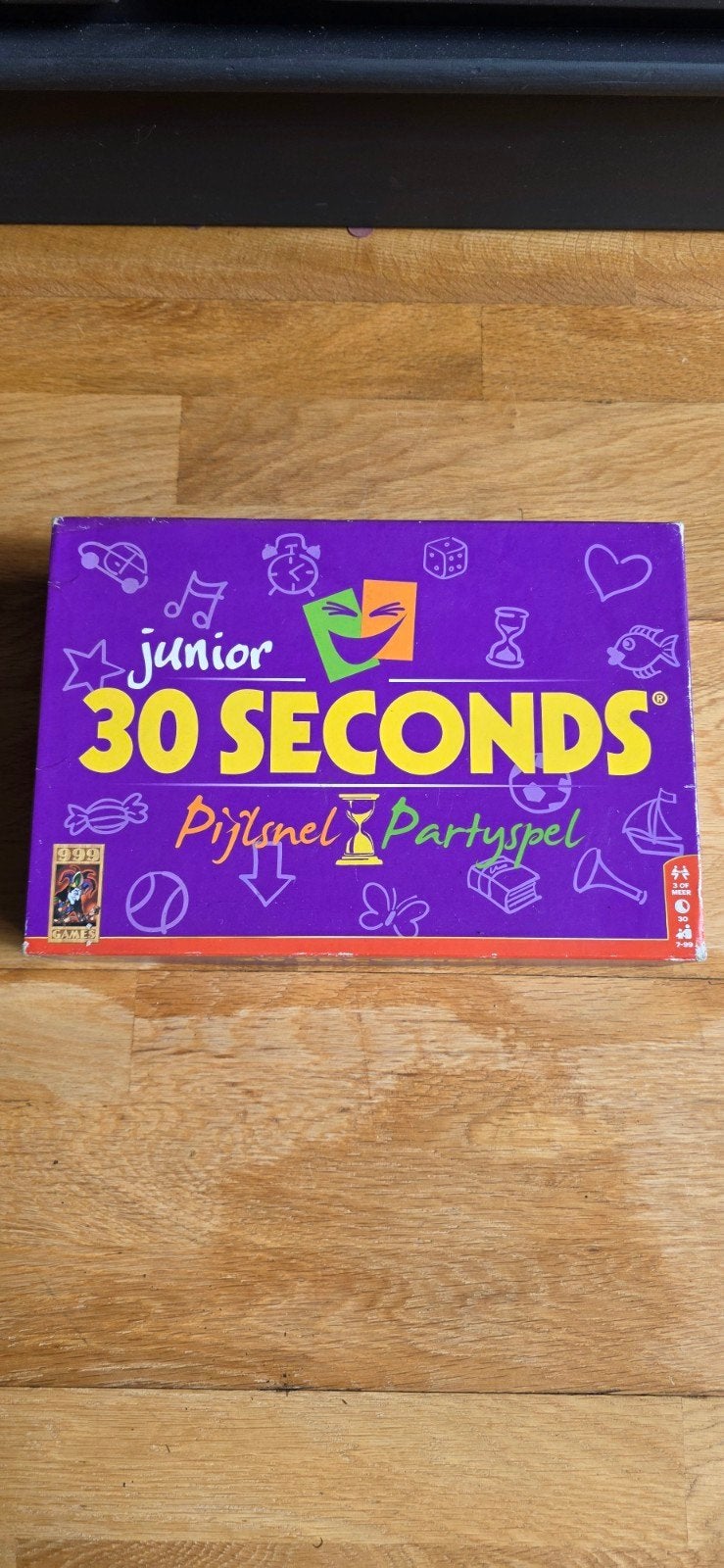 30 Seconds Junior Pijlsnel Partyspel, Vijf spelers of meer, Ophalen, Gebruikt, 999 Games