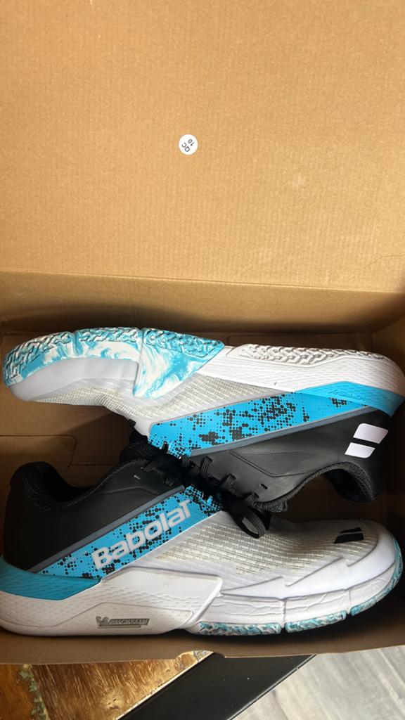 Babolat padelschoenen Movea Heren, Sport en Fitness, Padel, Ophalen of Verzenden, Zo goed als nieuw, Padelschoenen