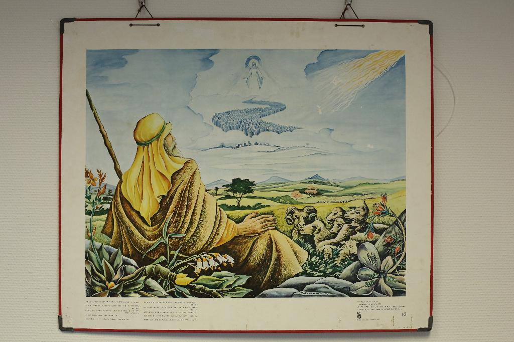 Bellarminus Bijbelplaat Nr. 10 “Abraham - beloften” (1950), Ophalen, Overige thema's