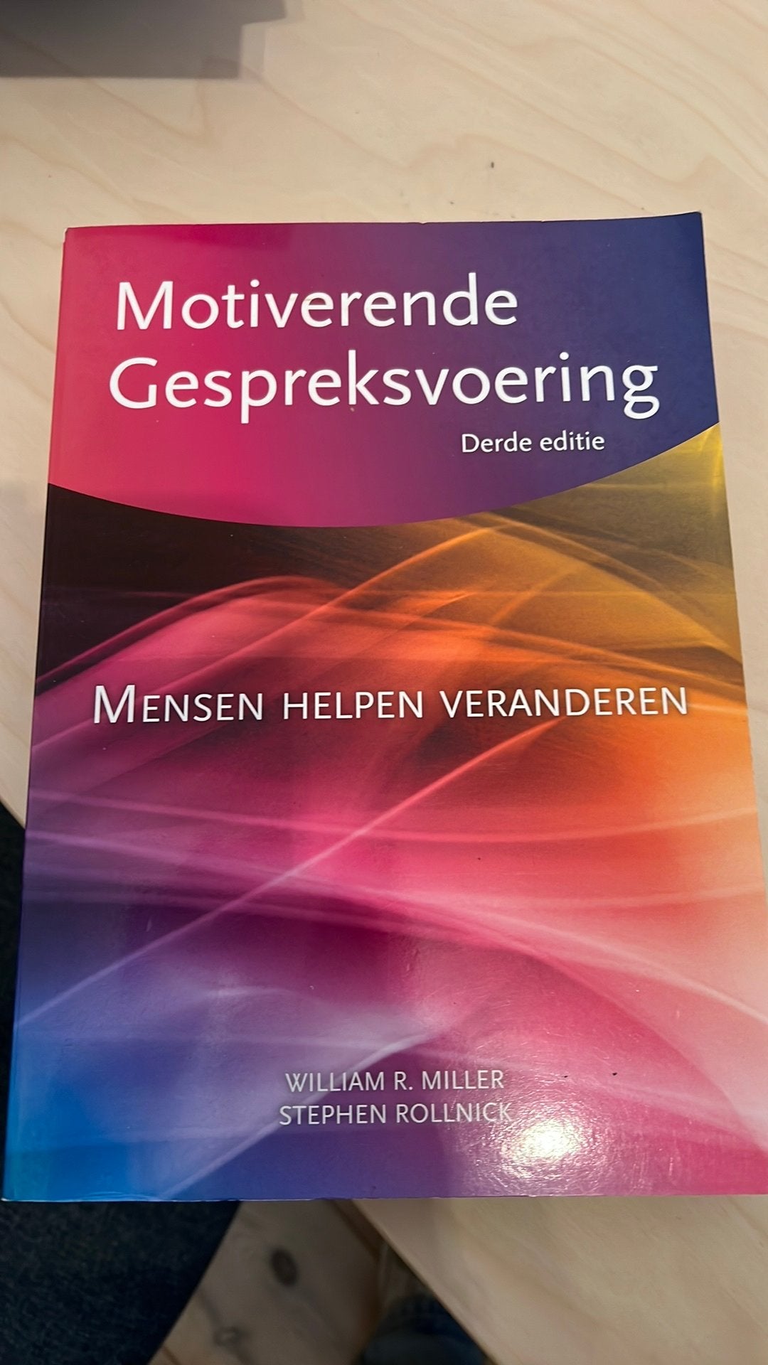 William R. Miller - Motiverende gespreksvoering, Ophalen of Verzenden, Zo goed als nieuw, William R. Miller; Stephen Rollnick