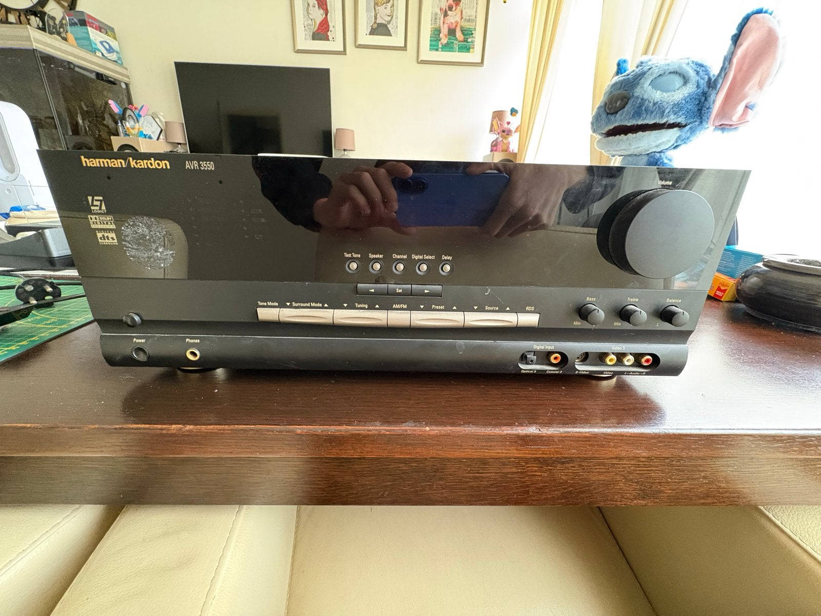 Harman Kardon AVR 3550 Receiver - Goede Staat, Gebruikt, 120 watt of meer, Ophalen, Overige merken