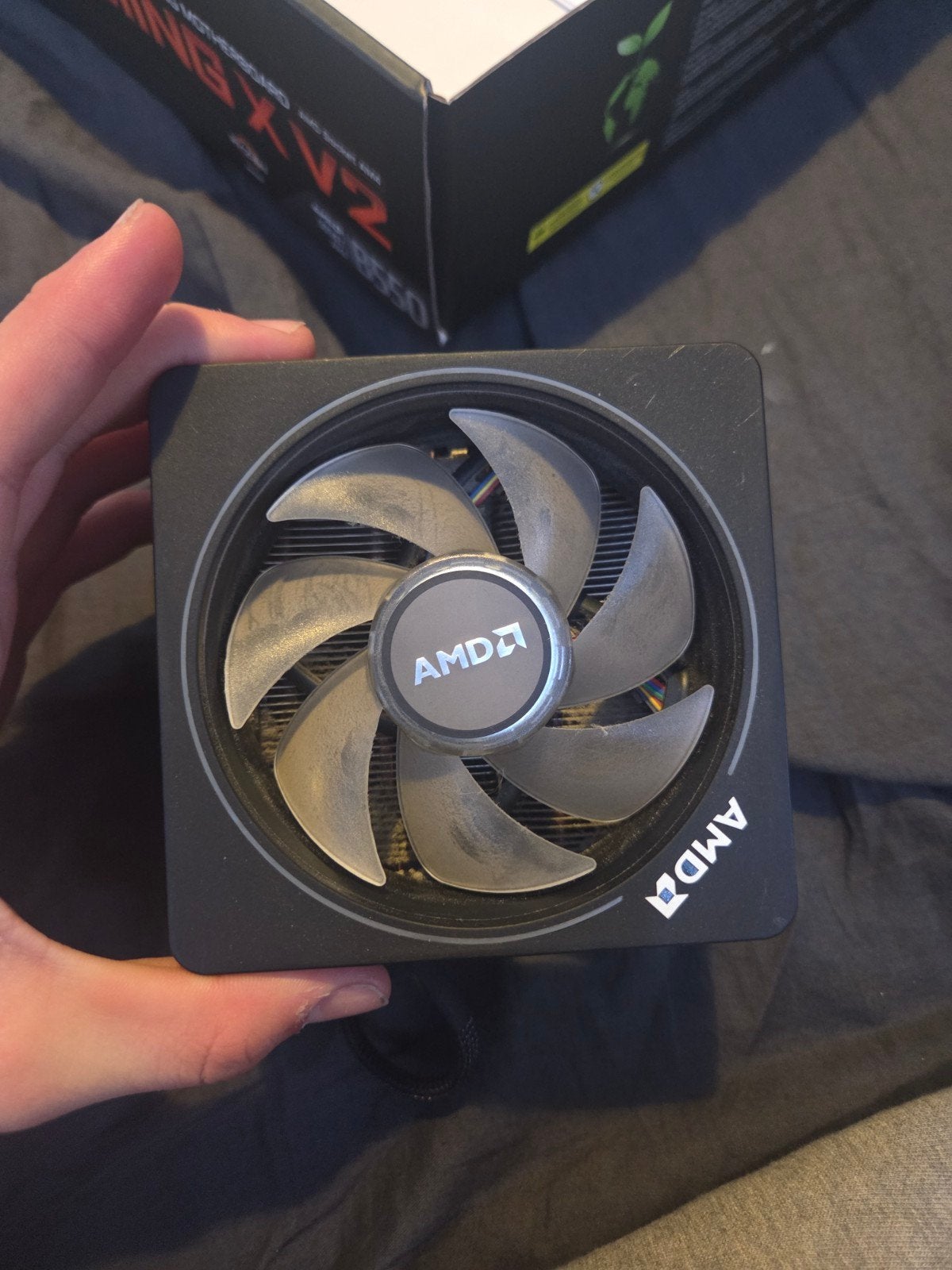 AMD Wraith Prism RGB CPU-koeler – AM4, Ophalen of Verzenden, GDDR5, PCI-Express 3