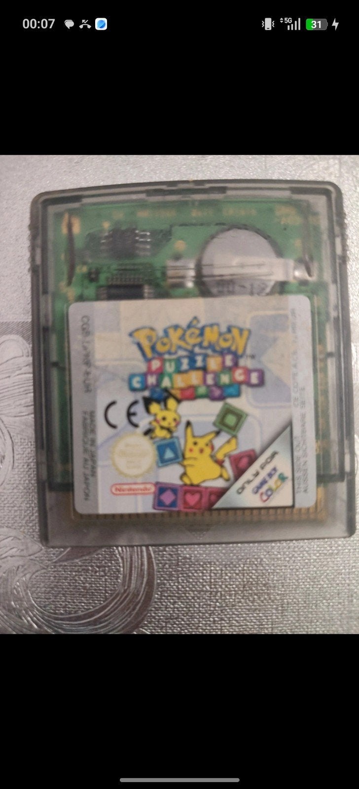 Pokémon Puzzle Challenge Game Boy Color, Ophalen of Verzenden, Gebruikt, Puzzel en Educatief, Vanaf 3 jaar