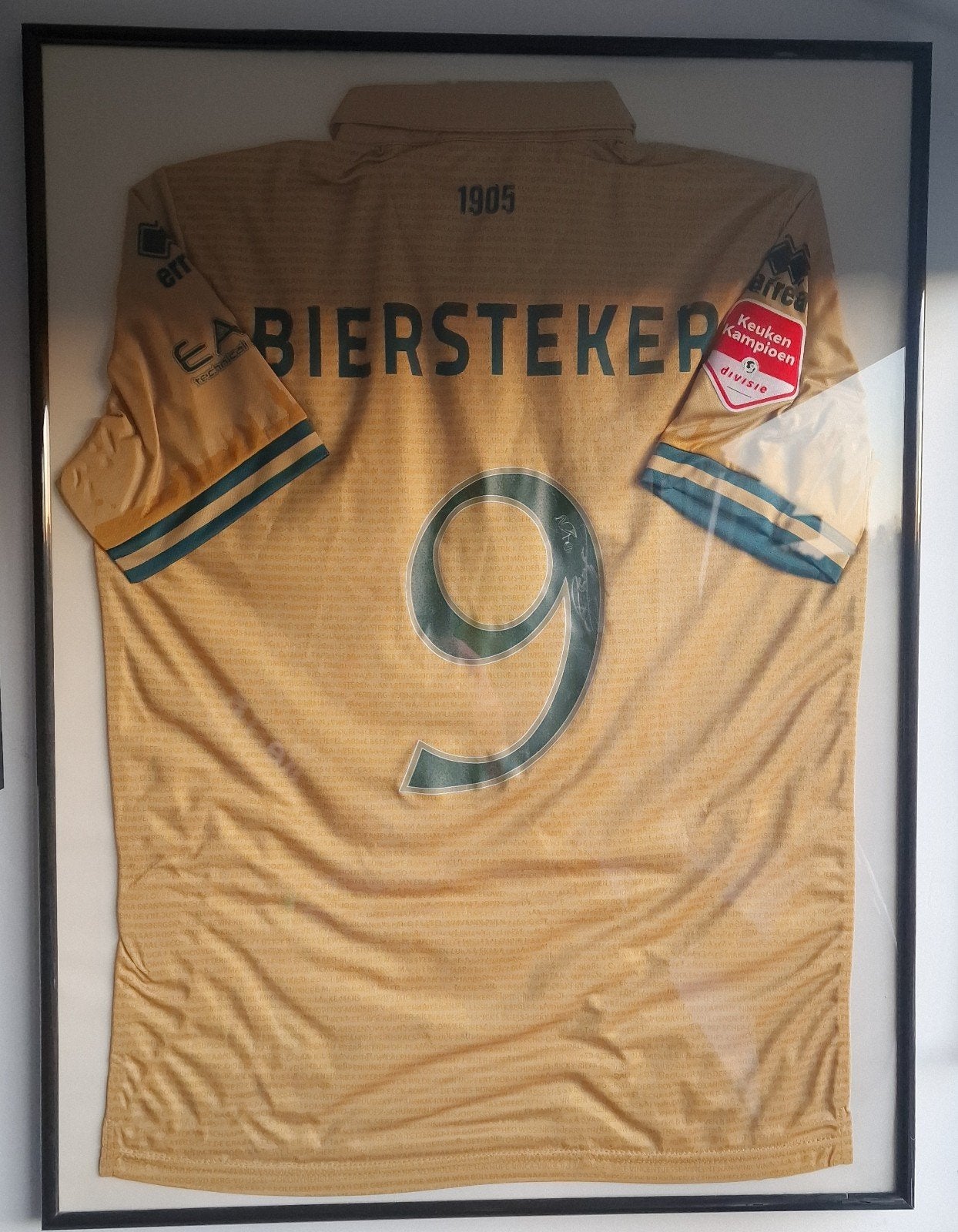 ADO Den Haag shirt #9 Fiabema matchworn '25/'26, Ophalen, Gebruikt, Shirt