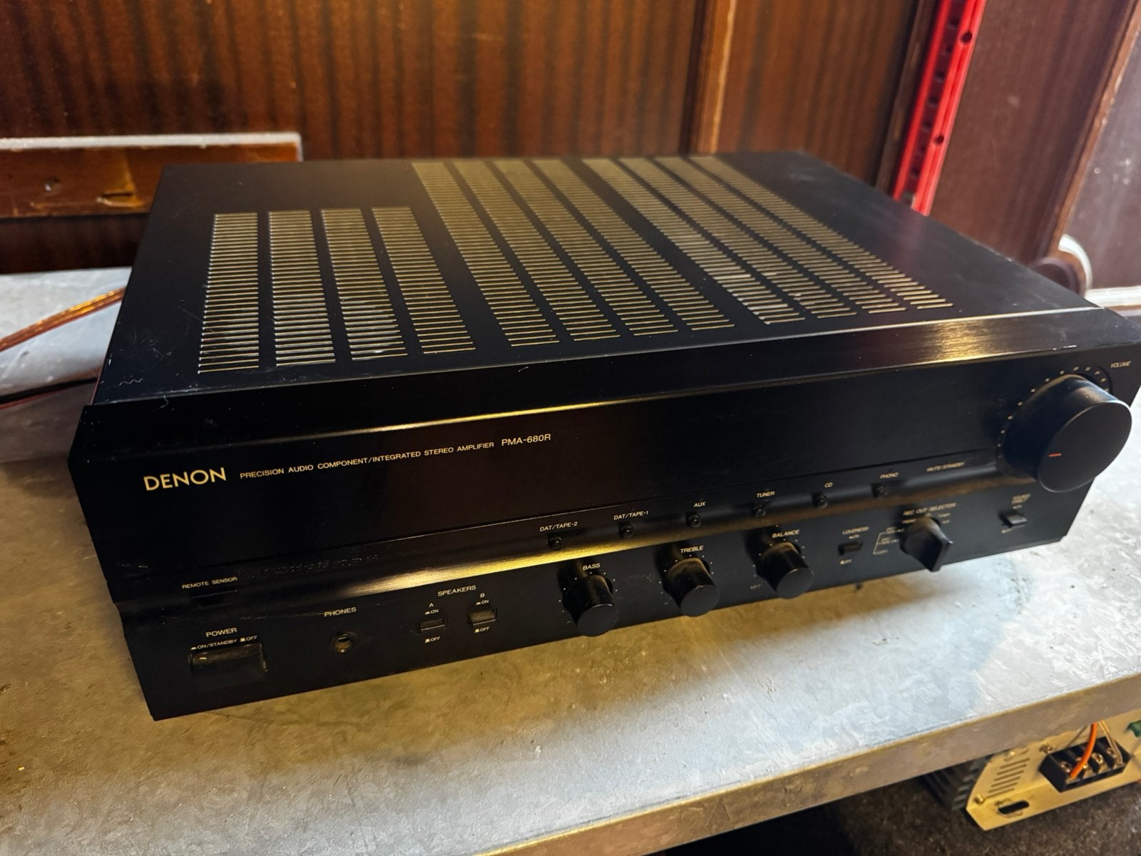 Denon PMA-680R versterker, Ophalen, Denon, Zo goed als nieuw, 60 tot 120 watt