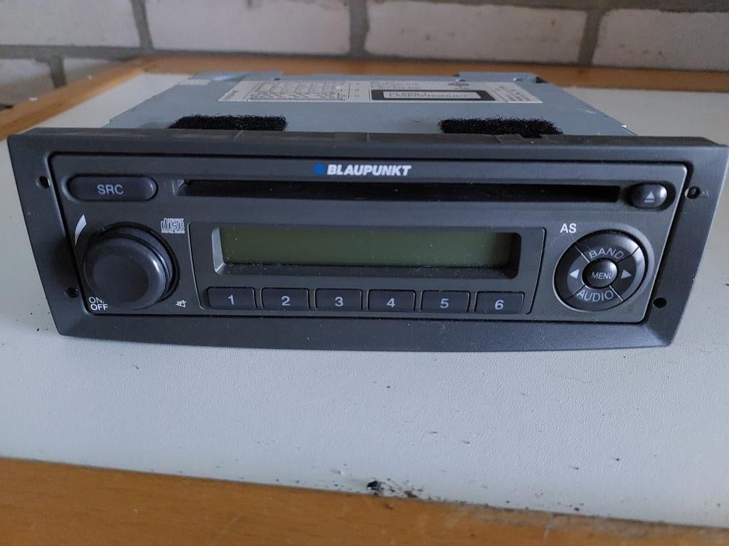 Blaupunkt Autoradio CD Speler Fiat (BP 7 648 730 516), Ophalen, Gebruikt