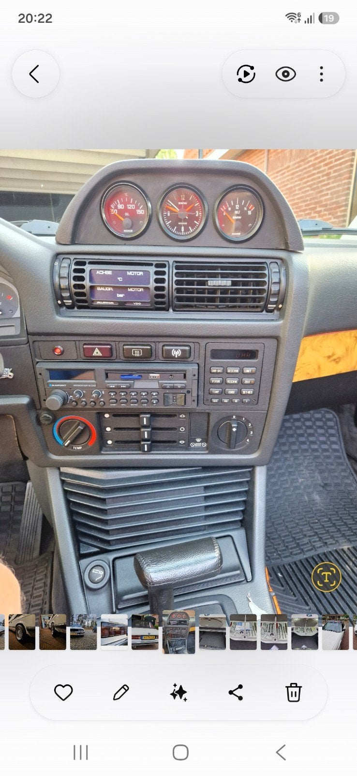 BMW e30 Zender cockpit | Almere Zeist, Ophalen of Verzenden, BMW