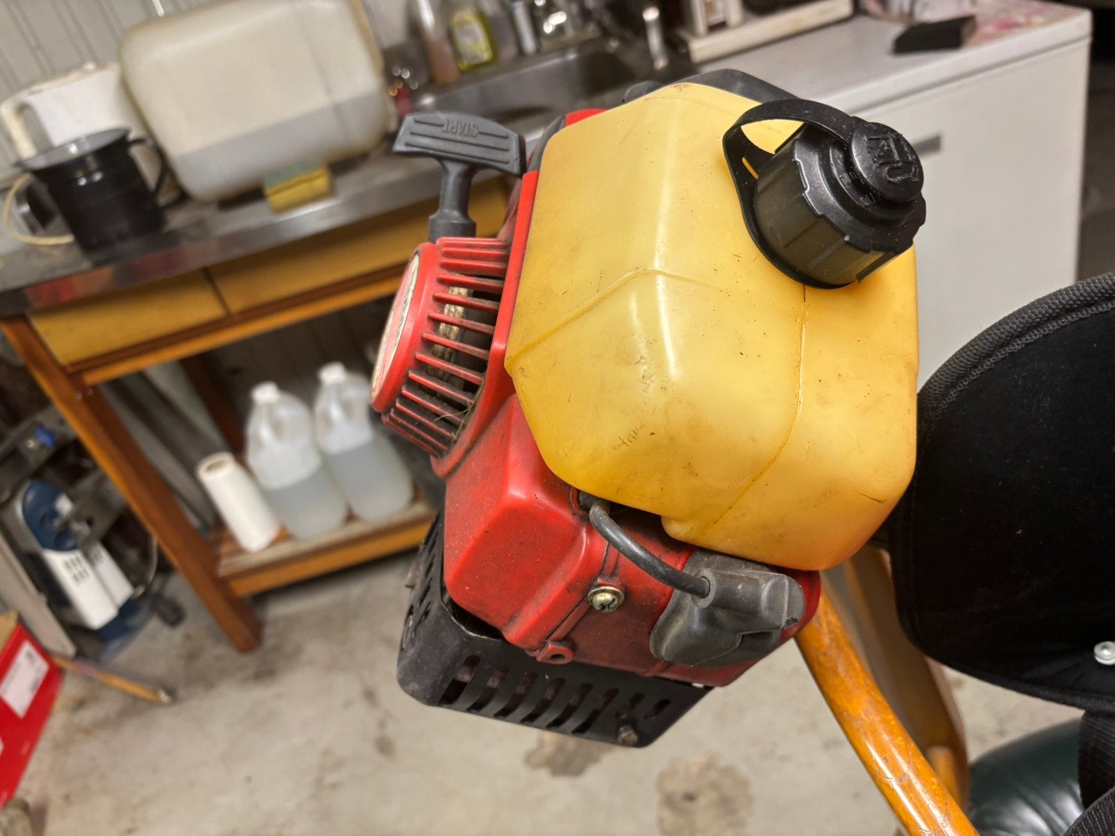 Robin Kantenmaaier - Krachtige Benzine Bosmaaier, Ophalen, Benzine, Gebruikt, Husqvarna, Robin