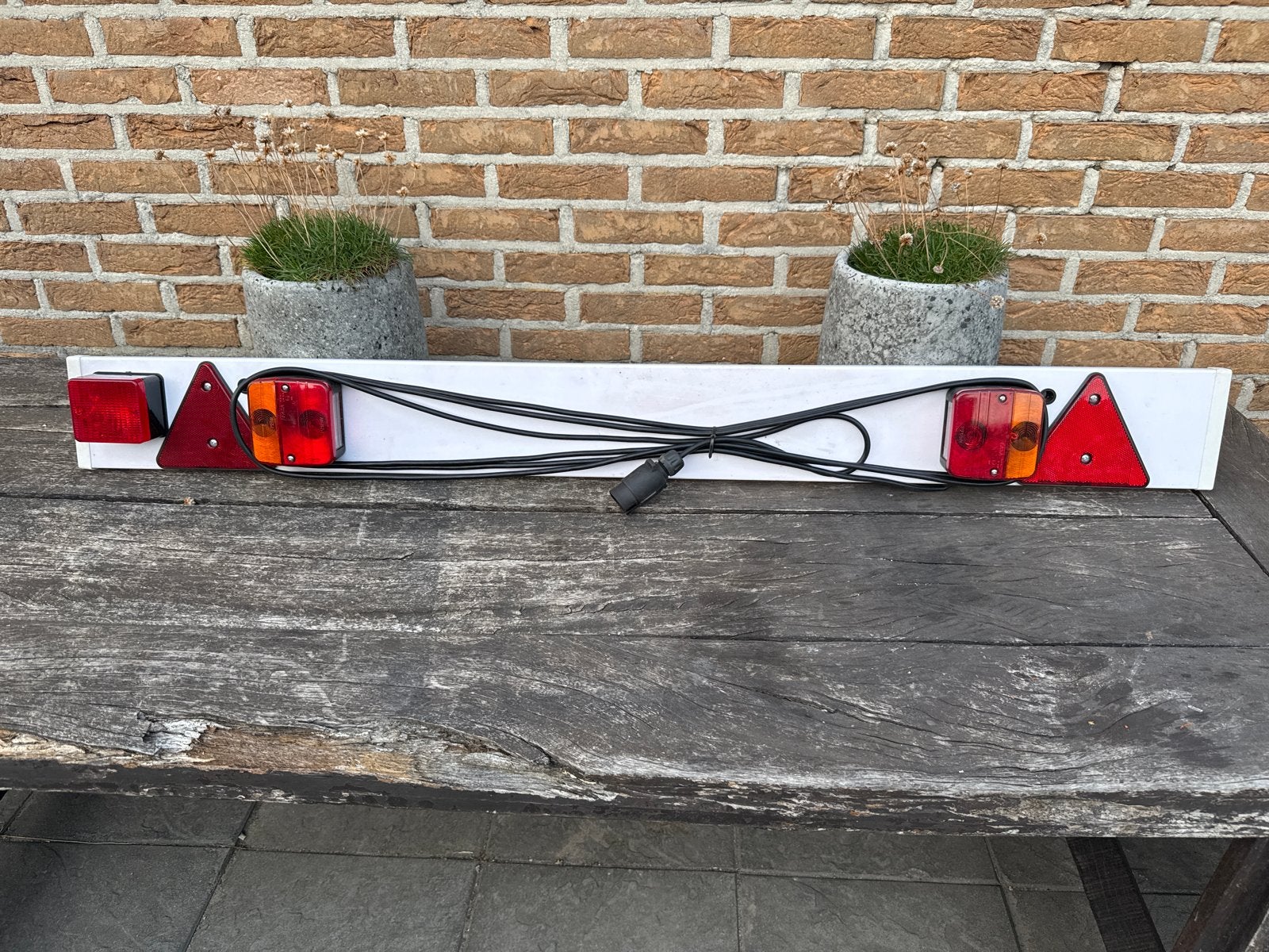 Verlichtingsbalk voor aanhanger of caravan, Ophalen, Gebruikt