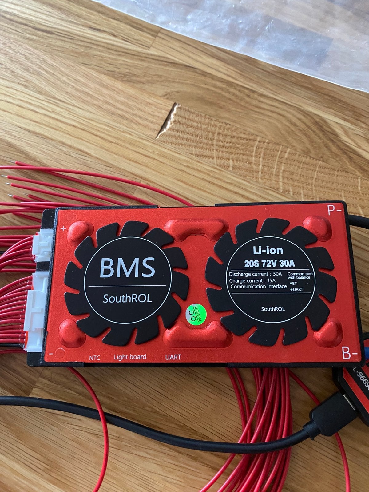SouthROL BMS 20S 72V 30A Li-ion Batterij Management Systeem, Ophalen of Verzenden, Nieuw