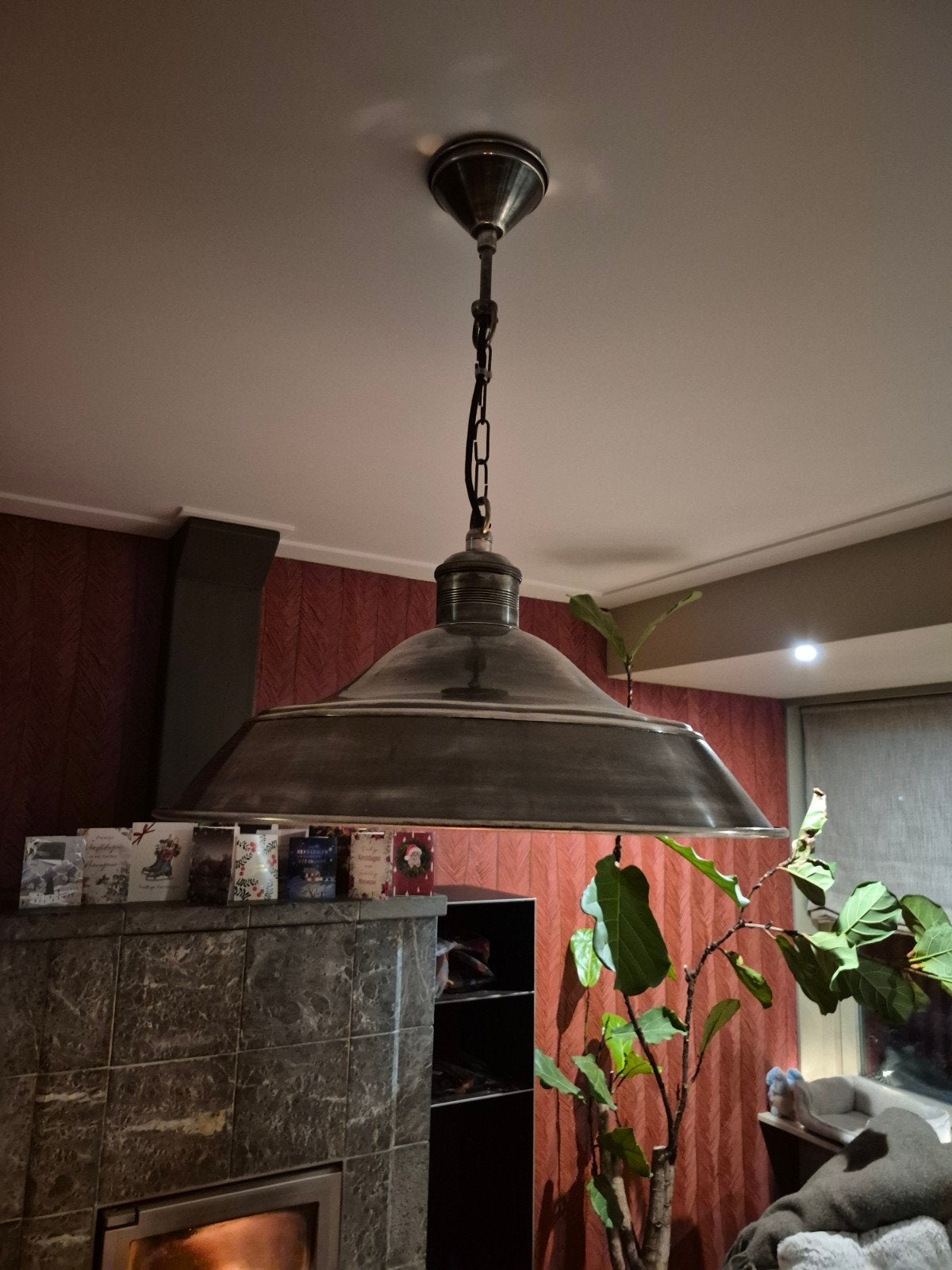 Mooie lamp, Huis en Inrichting, Ophalen, Zo goed als nieuw, Metaal, E27 (groot)
