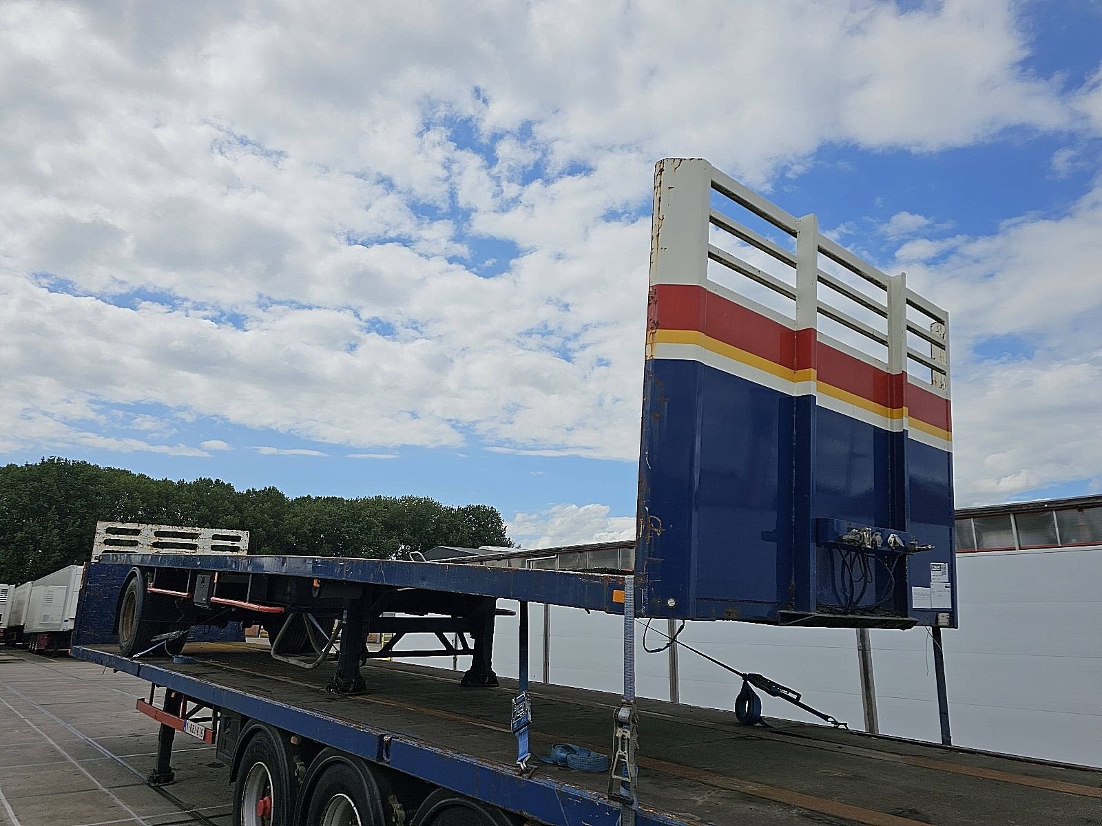 VARMO 1 AXLE PLATFORM forklift connection, Overige kleuren, Bedrijf, Aanhangers en Opleggers, Te koop