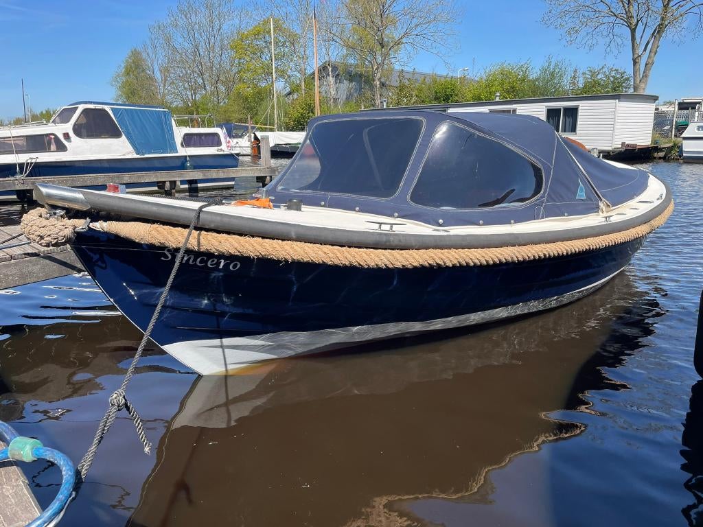 Zuydwal sloep 6.80 m - nieuwe motor - met ligplaats, Ophalen, 10 tot 30 pk, Binnenboordmotor, 6 meter of meer