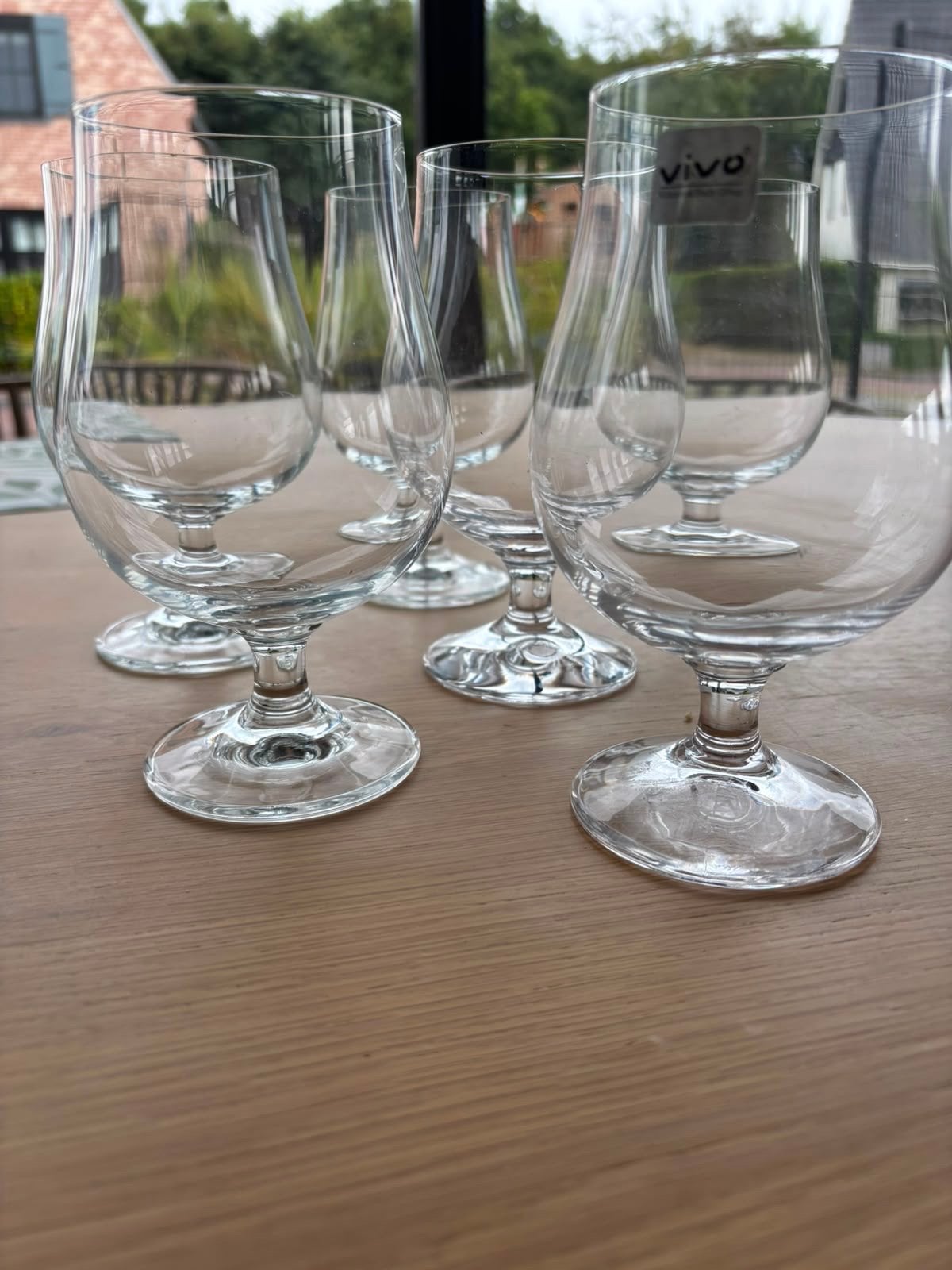 Set van 6 Villeroy & Boch Vivo bierglazen, Ophalen of Verzenden, Zo goed als nieuw, Overige merken, Glas