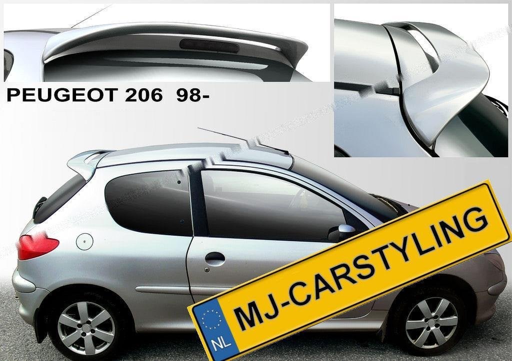 Peugeot 206 - Daskpoiler II, Auto diversen, Tuning en Styling, Ophalen of Verzenden, MJ-Carstyling, Info@mj-carstyling.net, Sibeliusstraat 81 5011JH Tilburg