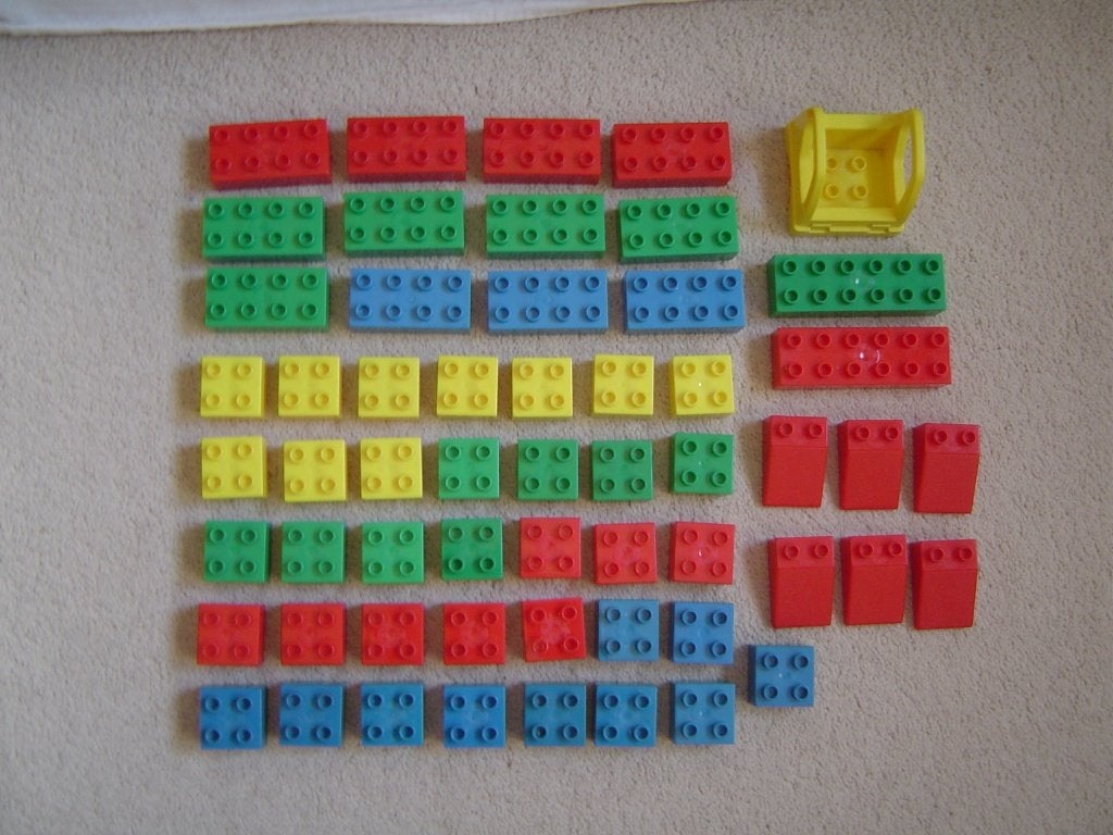 setje Unico blokjes, Kinderen en Baby's, Ophalen of Verzenden, Gebruikt, Overige merken