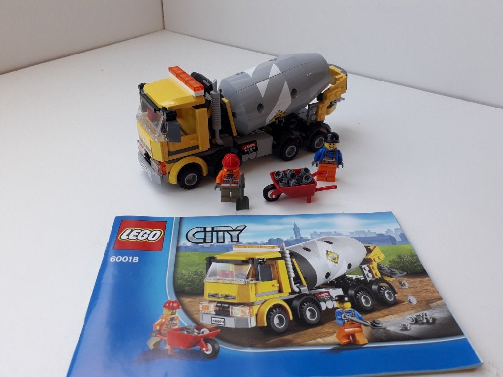 Lego, City, 60018, Cement mixer, Compleet, City, Lego, Ophalen of Verzenden
