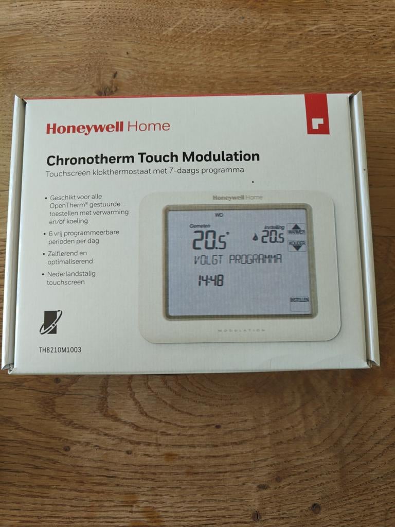 Thermostaat Honeywell Home, Doe-het-zelf en Verbouw, Thermostaten, Ophalen of Verzenden, Slimme thermostaat, Zo goed als nieuw