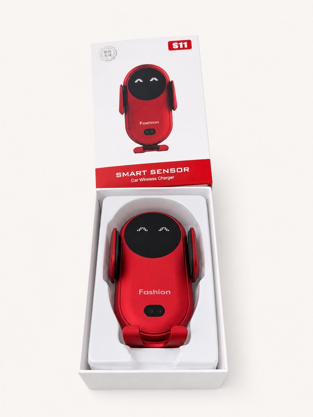 S11 Smart Sensor Autolader - Rood, Ophalen, Zo goed als nieuw
