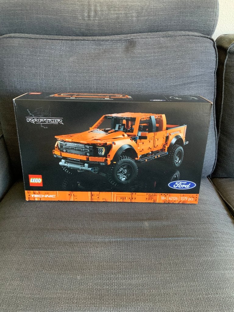 LEGO 42126 Ford Raptor, Kinderen en Baby's, Inclusief instructies, Lego, Ophalen of Verzenden, Zo goed als nieuw