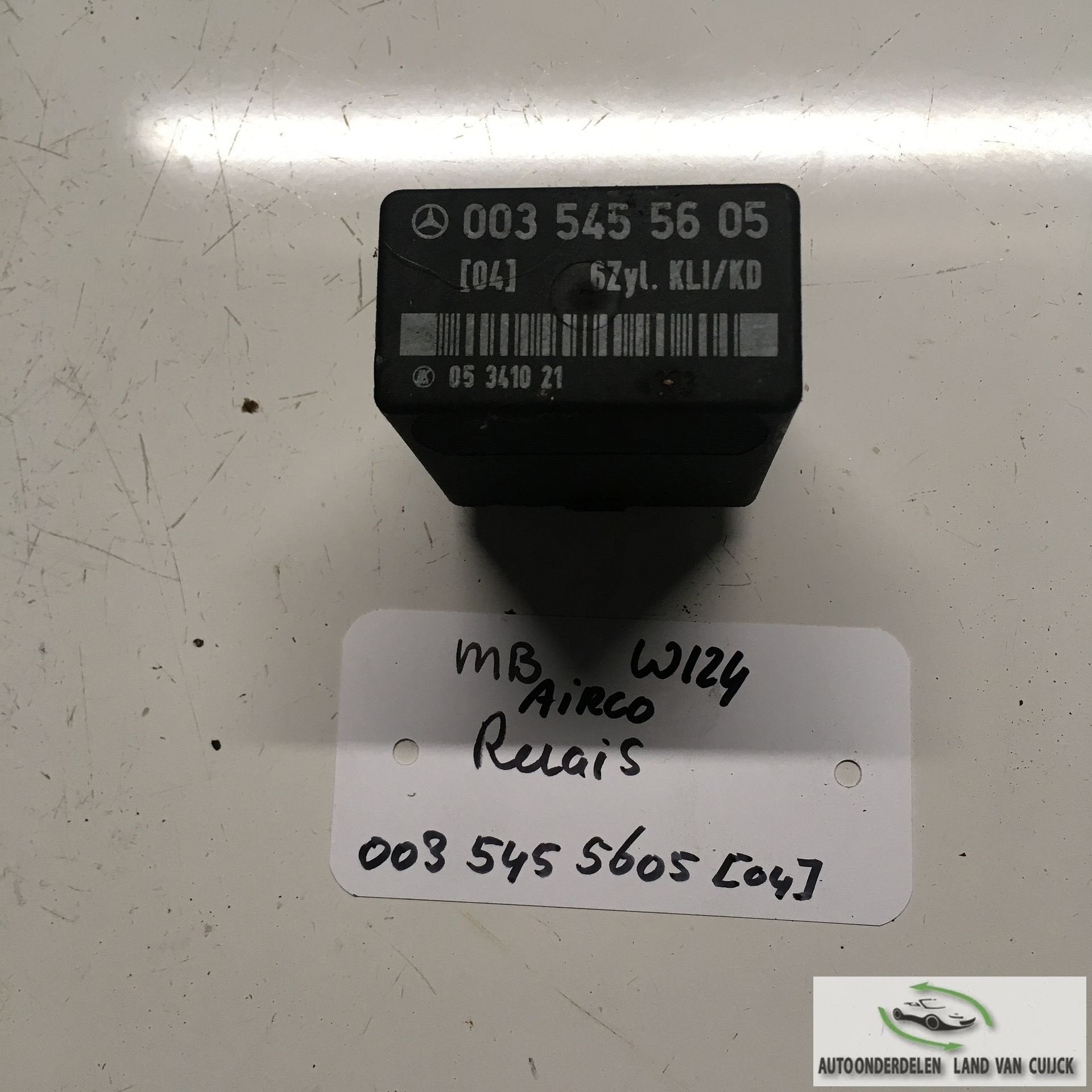 Mercedes W124  1986  Airco Relais  003 545 5605 [04], Gebruikt, -, -, Ophalen of Verzenden