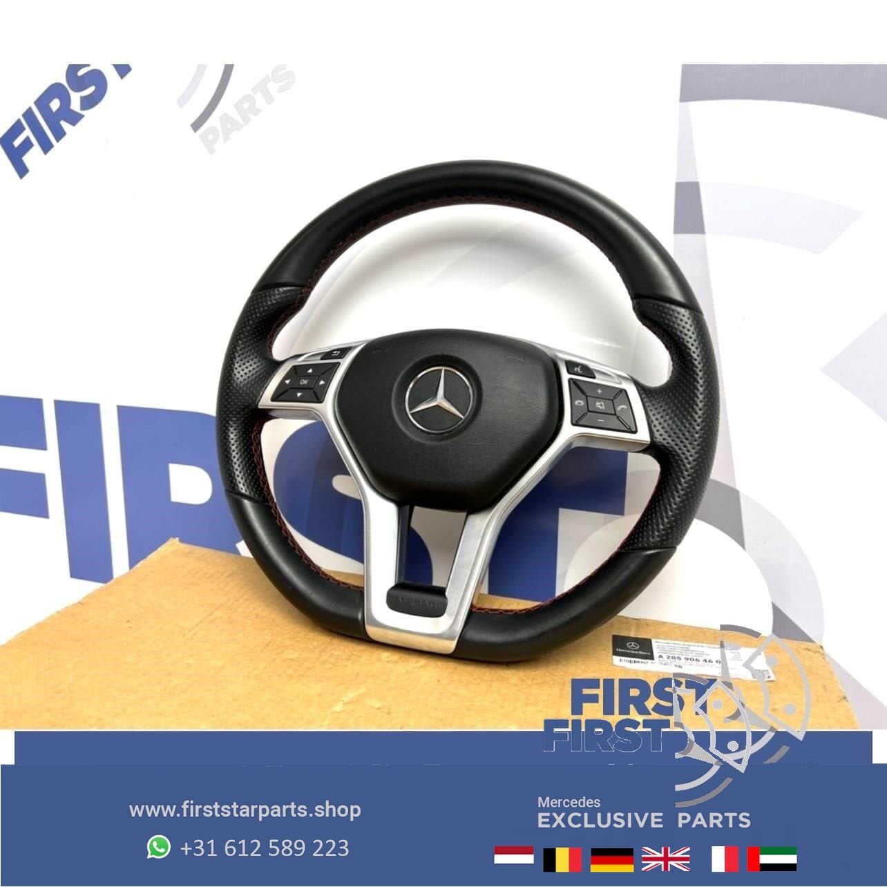 AMG Stuur Origineel Mercedes W176 A45 W117 CLA 45 W156 STUUR, Auto-onderdelen, Besturing, Gebruikt, -, Ophalen of Verzenden, -