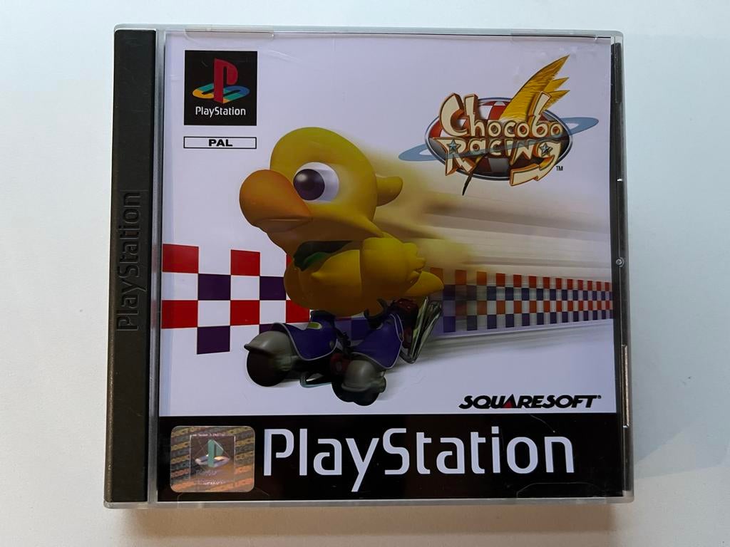 Chocobo Racing - PlayStation 1, Gebruikt, T, Racen en Vliegen, 2 spelers