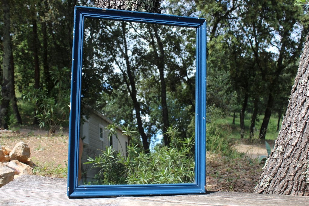 Brocante - Prettige Provençaalse spiegels!, Ophalen, Minder dan 50 cm, Gebruikt, Minder dan 100 cm