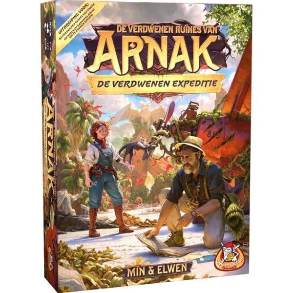 De Verdwenen Ruïnes van Arnak De Verdwenen Expeditie Spel, Hobby en Vrije tijd, Gezelschapsspellen | Bordspellen, White Goblin Games
