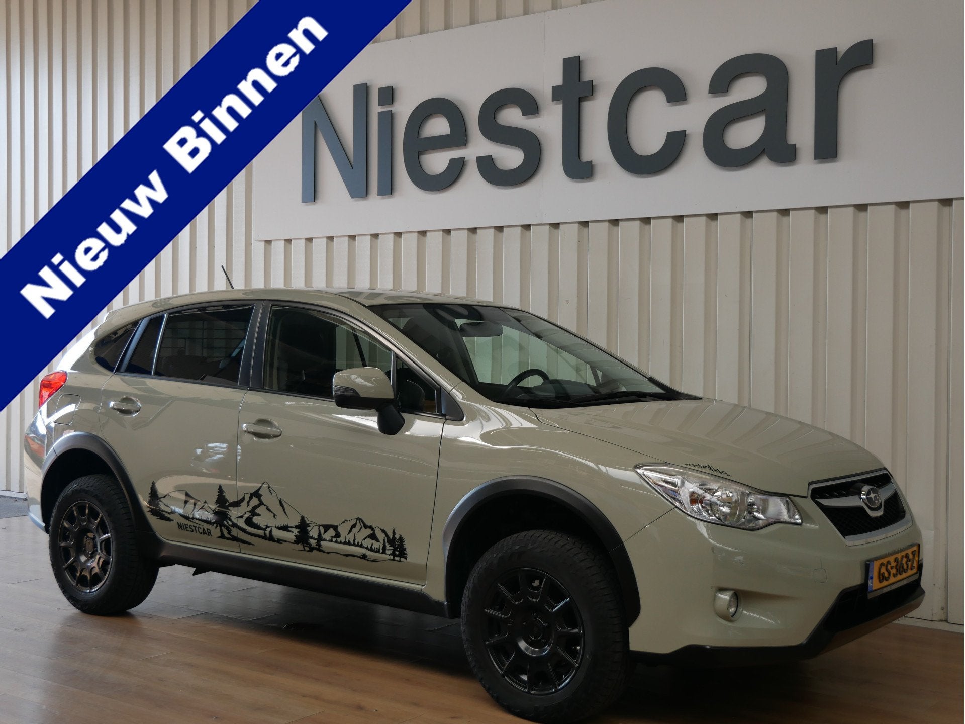 Subaru XV Adventure met Readylift / Leer en Navigatie De pri, Gebruikt, Zwart, 4 cilinders, Met garantie (alle)