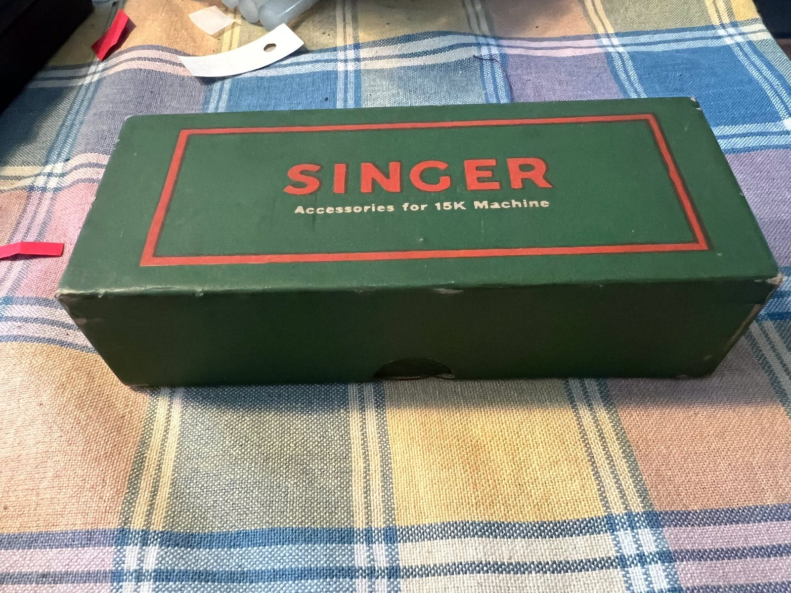 Singer doosje met inhoud super mooi, Antiek en Kunst, Ophalen of Verzenden