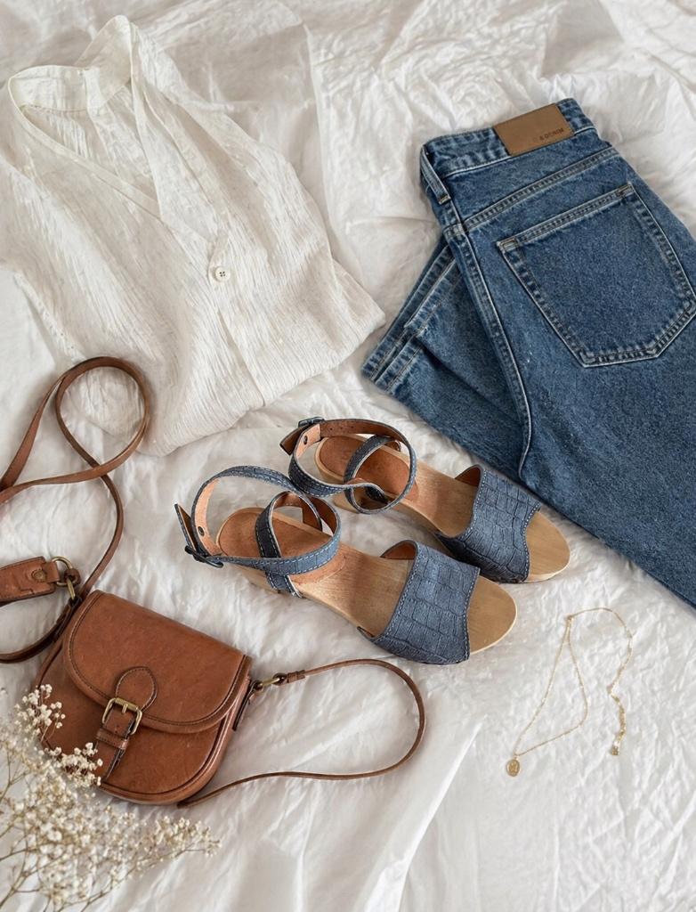 Sanita echt leren grijs blauwe clogs klompen maat 37, Kleding | Dames, Schoenen, Nieuw, Sanita, Grijs, Sandalen of Muiltjes