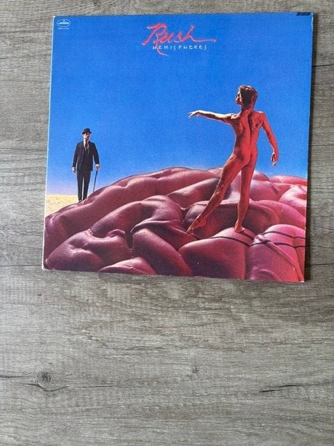 LP Rush - Hemispheres - 1978, Ophalen of Verzenden, Gebruikt, 12 inch