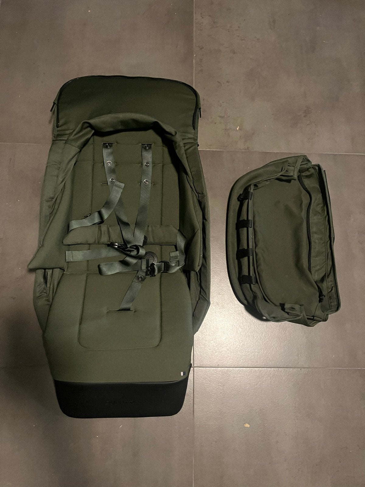 Bekleding Dubatti Smart Buggy Groen - Mandje & Zit, Ophalen, Gebruikt, Kinderwagen, Overige merken