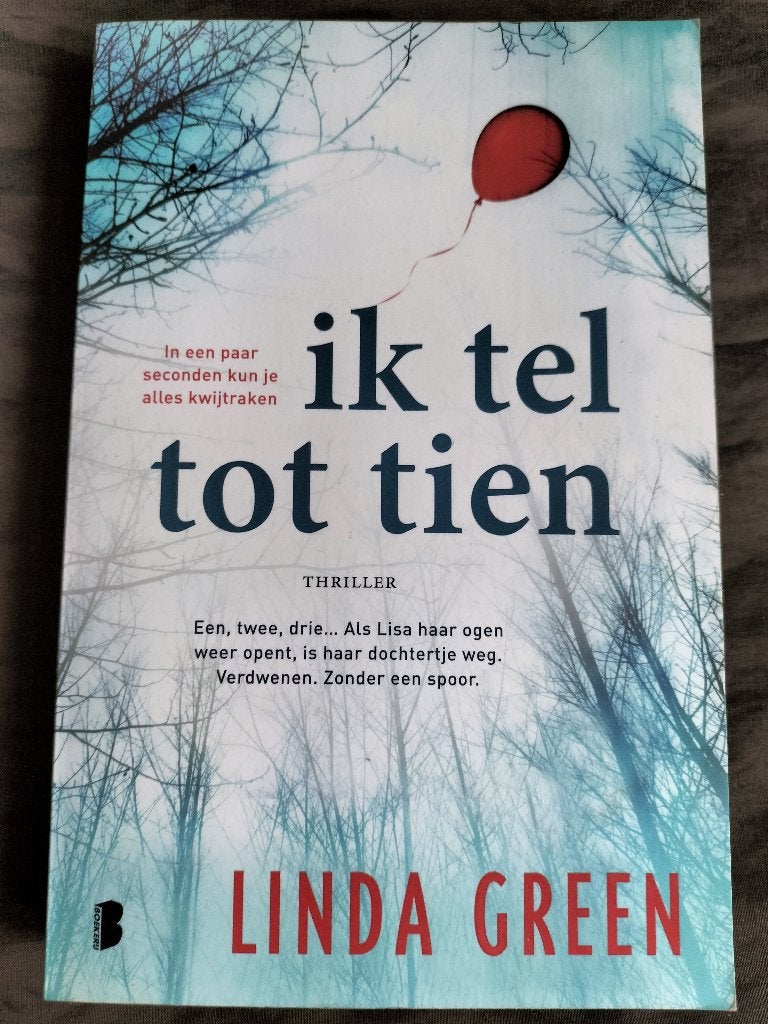 Linda Green - Ik tel tot tien, Boeken, Thrillers, Zo goed als nieuw, Ophalen of Verzenden