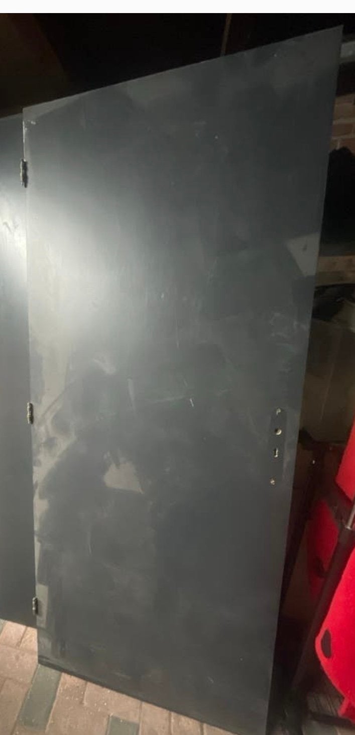 Zwarte Binnendeur 201x82,5, Ophalen, Gebruikt, 80 tot 100 cm, Binnendeur