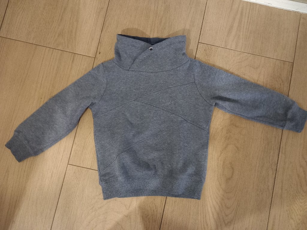 K70 Blauwe trui DopoDopo maat 110/116, Gebruikt, Trui of Vest, Ophalen of Verzenden, Dopodopo